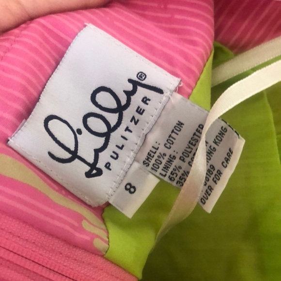 Pink green sundress. - Picture 5 of 5